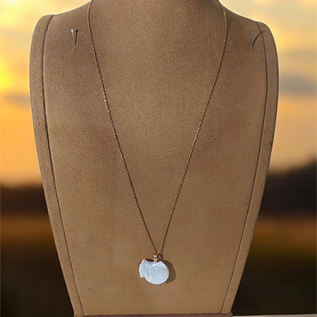 Doğal barok inci kolye