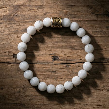 Orijinal Ay Taşı Doğal Taş Bileklik