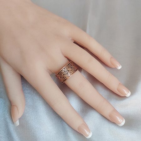 BAKIR YÜZÜK, El Yapımı Saf Bakır