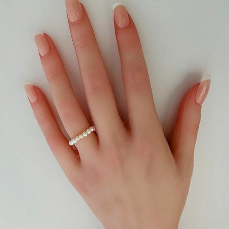 Doğal İnci Yüzük